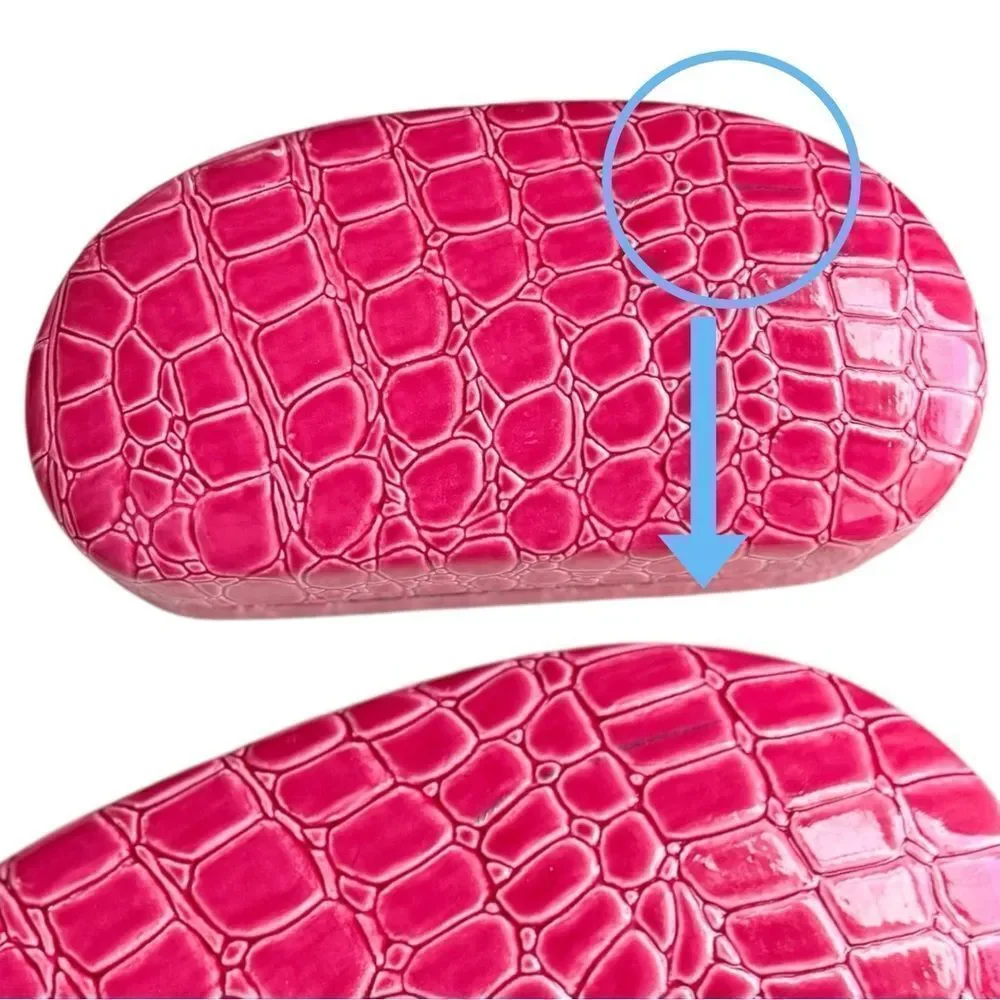 Corinne McCormack Snakeskin Glasses Case